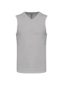 KARIBAN Pull col V sans manches /api/colors/affde0b2-3f9e-462b-8bbe-959997fedc42 personnalisable