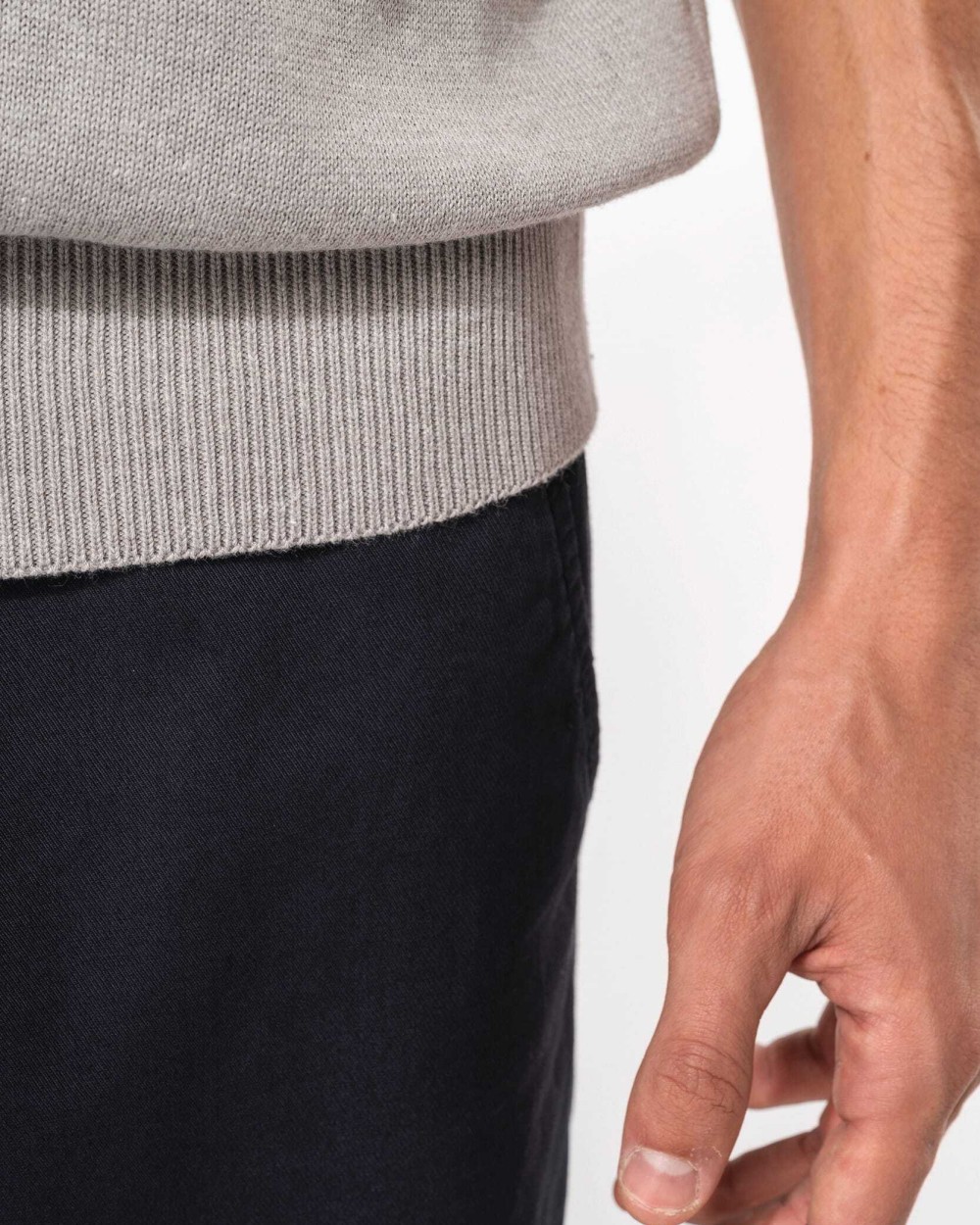 Pulls personnalisable KARIBAN Pull col V sans manches