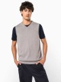 Pulls à personnaliser KARIBAN Pull col V sans manches 