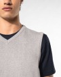 KARIBAN Herren pullunder v-ausschnitt Pullovers personalisierbar