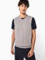 Pulls à personnaliser KARIBAN Pull col V sans manches 