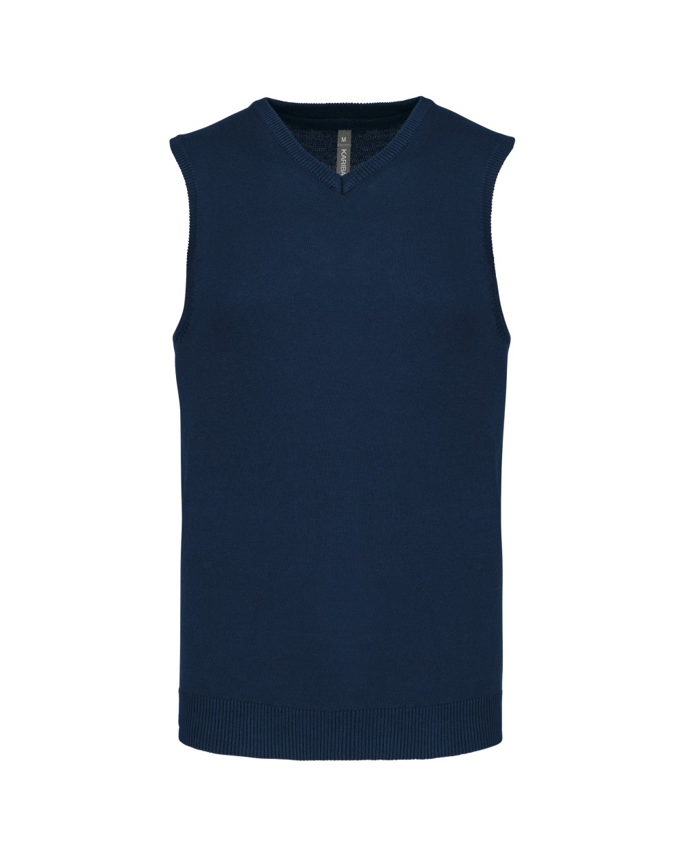 Pulls personnalisable KARIBAN Pull col V sans manches