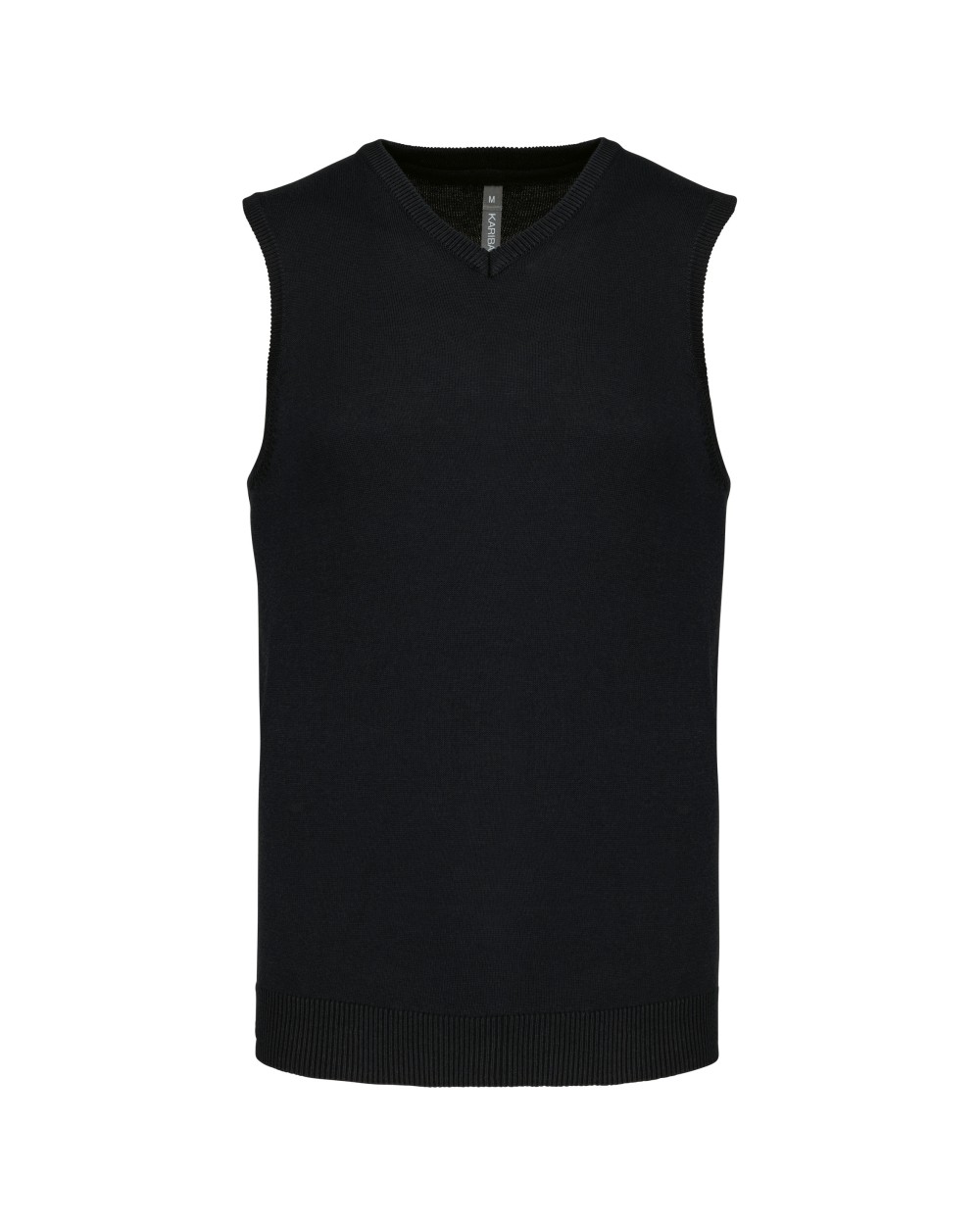Pulls personnalisable KARIBAN Pull col V sans manches