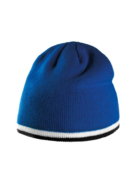 K-UP Bonnet bande bicolore contrastée /api/colors/6215f954-938f-4696-b0a3-d2bd307f3b20 personnalisable