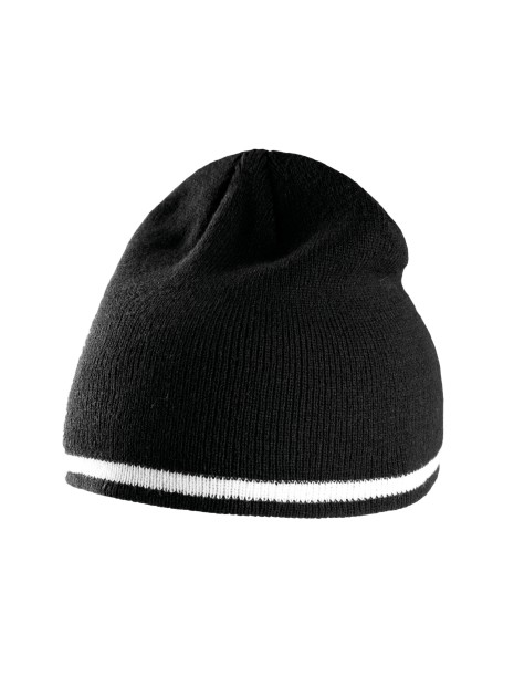 K-UP Bonnet bande bicolore contrastée /api/colors/a6836be4-9129-418e-bf90-29afb75383b5 personnalisable