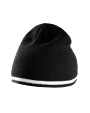 K-UP Beanie Mütze mit Kontrastrand Mützen personalisierbar