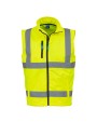 Vestes personnalisable YOKO Bodywarmer softshell haute visibilité