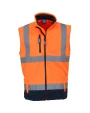 YOKO Hi-Vis Softshell Gilet Jacken personalisierbar