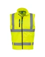 YOKO Hi-Vis Softshell Gilet Jacken personalisierbar