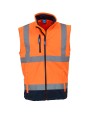Jassen YOKO Softshell veiligheidsbodywarmer voor bedrukking &amp; borduring