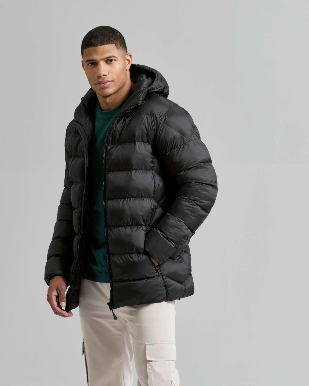Vestes personnalisable 2786 Veste à capuche recyclée Solitude