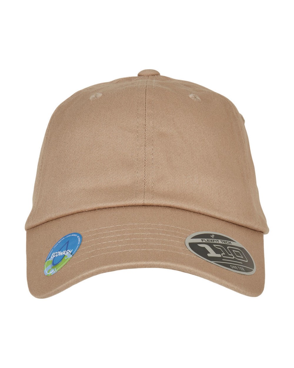 Petjes FLEXFIT Eco Washing 110 Unstructered Alpha Cap voor bedrukking &amp; borduring