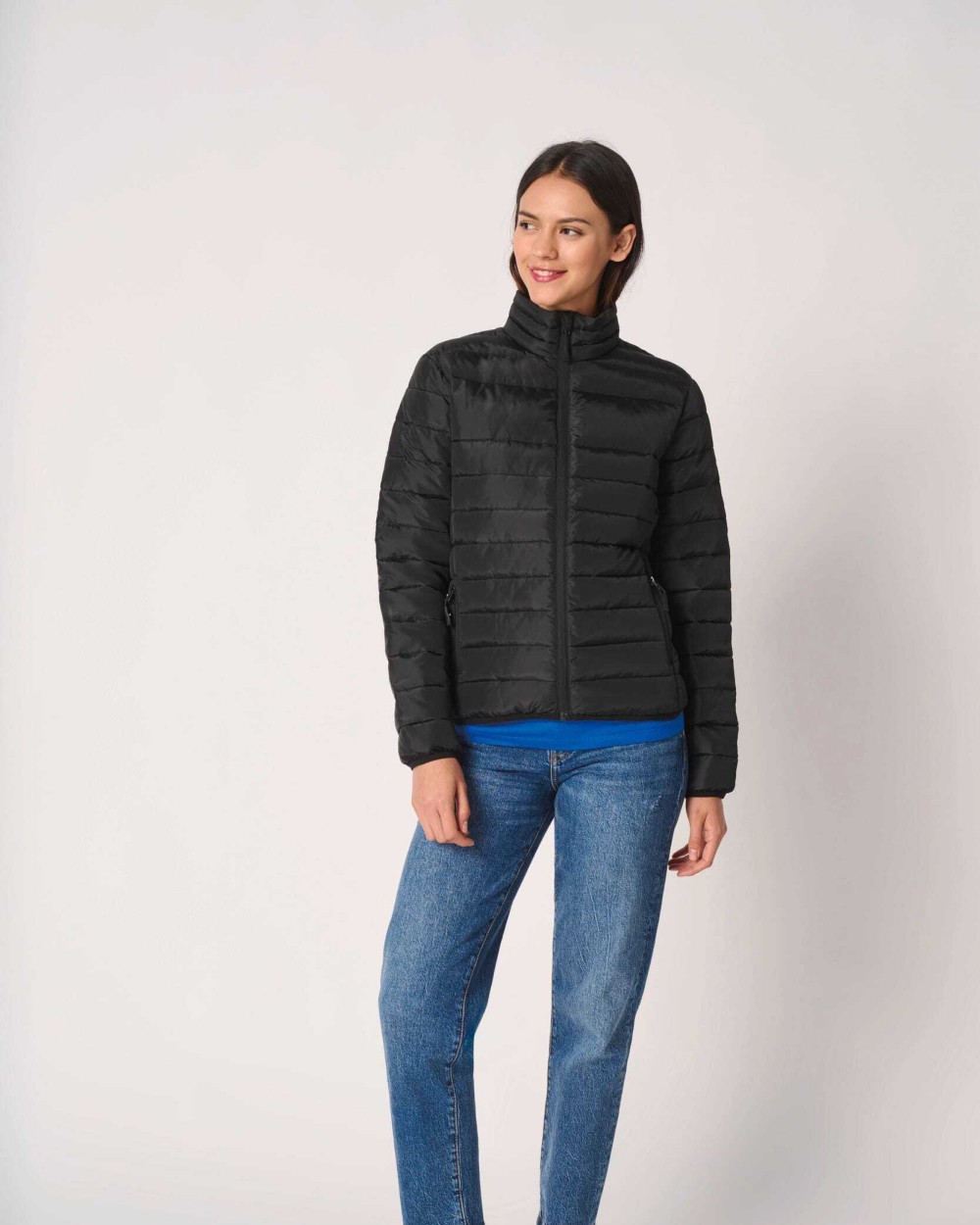 IDEAL BASIC BRAND Damen Steppjacke Jacken personalisierbar
