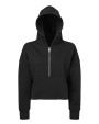 TRIDRI Women´s Half Zip Hoodie Sweatshirts personalisierbar