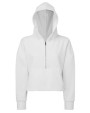 TRIDRI Women´s Half Zip Hoodie Sweatshirts personalisierbar