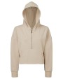 TRIDRI Women´s Half Zip Hoodie Sweatshirts personalisierbar