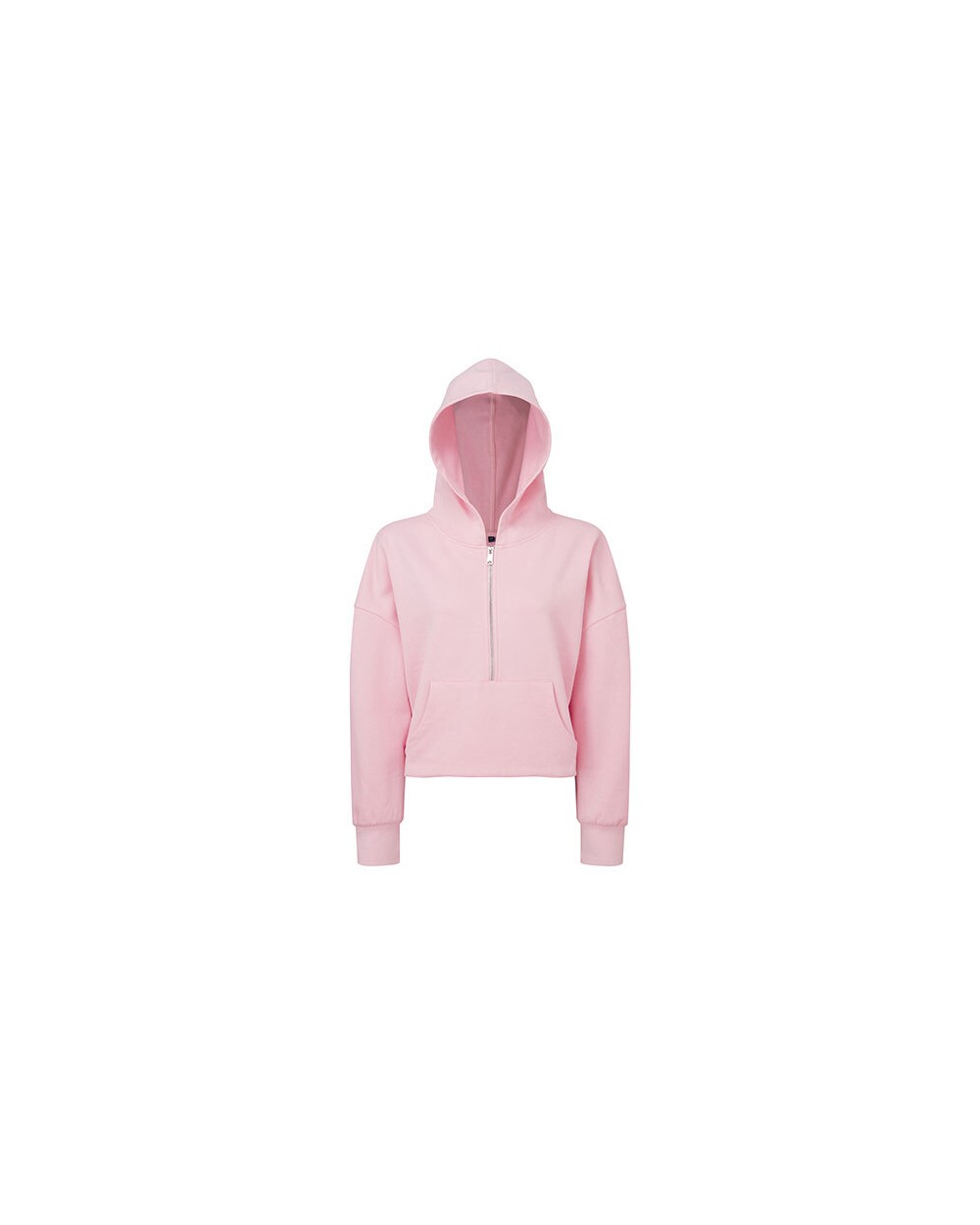 TRIDRI Women´s Half Zip Hoodie Sweatshirts personalisierbar