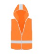 Vestes personnalisable KORNTEX Kid´s Hooded Safety Vest EN 1150