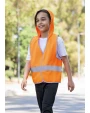 Vestes personnalisable KORNTEX Kid´s Hooded Safety Vest EN 1150