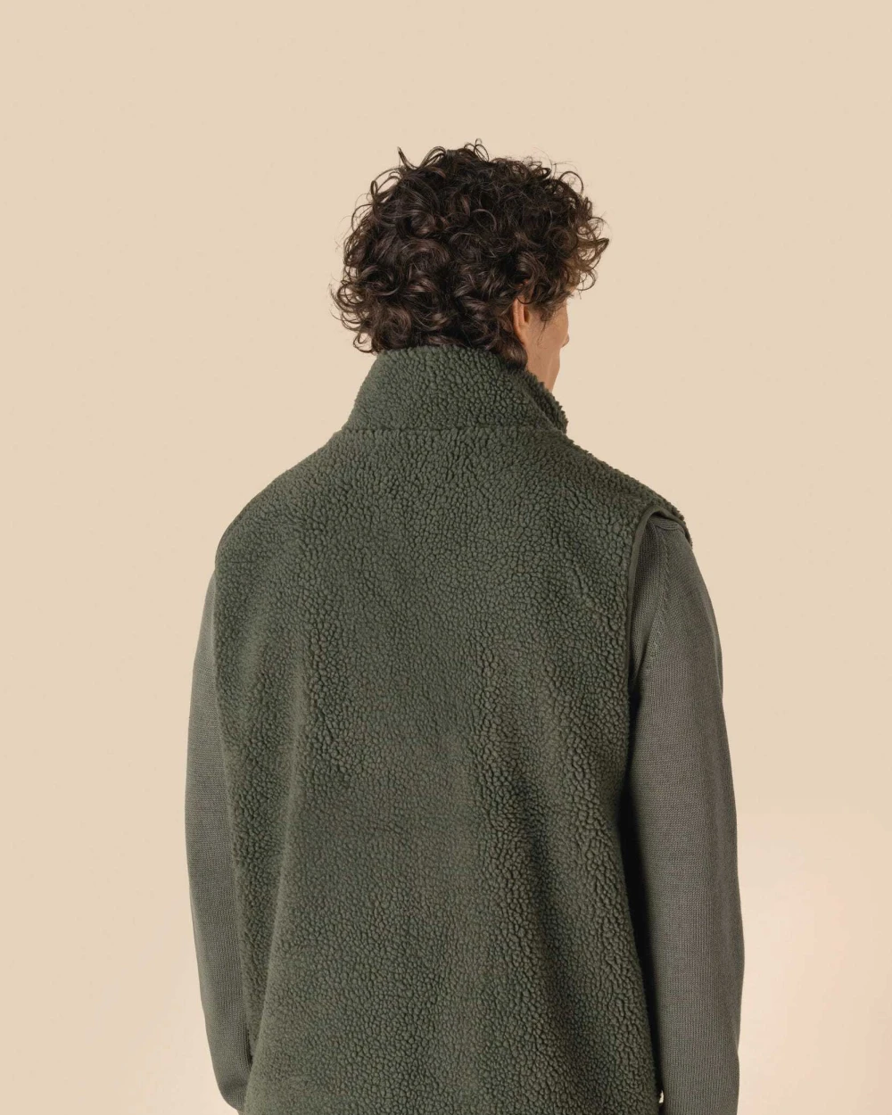 Polar Fleeces SPASSO Mouwloos sherpa herenjasje voor bedrukking &amp; borduring