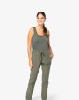 Pantalons personnalisable SPASSO Pantalon écoresponsable délavé en lyocell femme