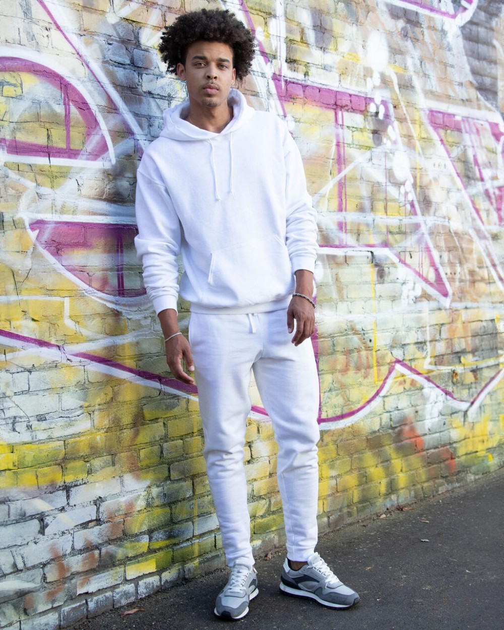 Broeken JERZEES NuBlend Pocketed Jogger Sweatpants voor bedrukking &amp; borduring