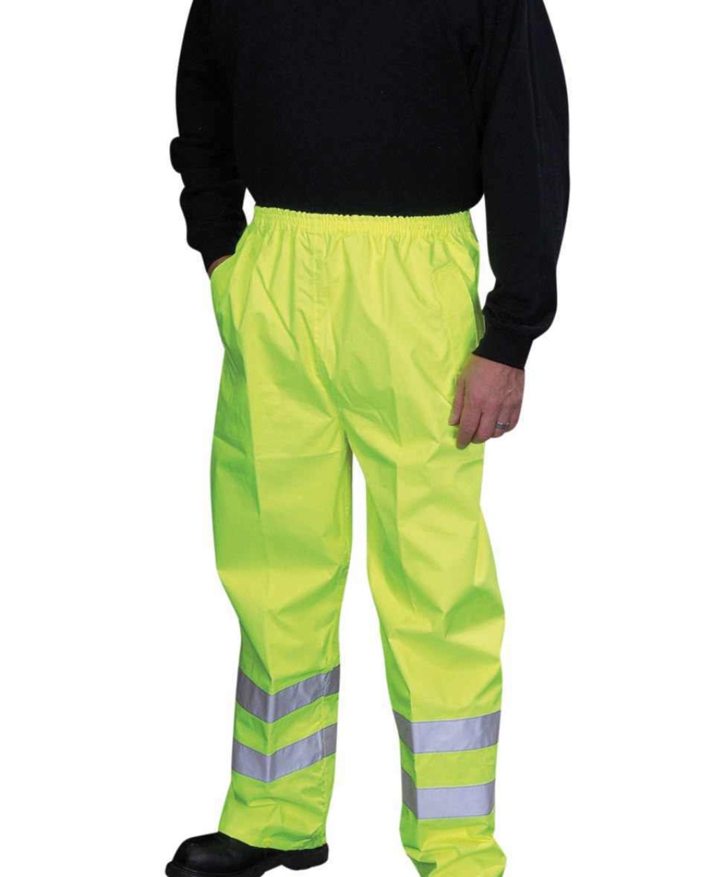 YOKO Over Trousers Fluo Yellow Hosen personalisierbar
