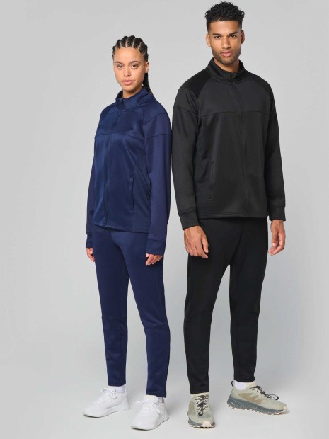 Vestes à personnaliser PROACT Veste de survêtement recyclée Premium unisexe 