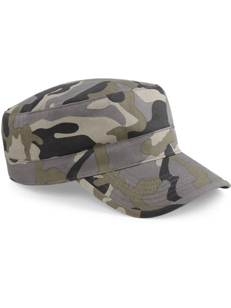 BEECHFIELD Casquette cubaine Camo /api/colors/950734cb-8ab9-4895-bfdf-36be98d6d369 personnalisable