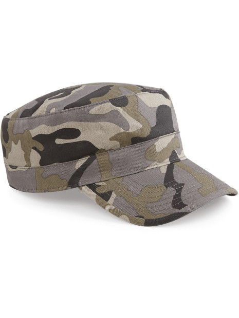 BEECHFIELD Casquette cubaine Camo /api/colors/950734cb-8ab9-4895-bfdf-36be98d6d369 personnalisable