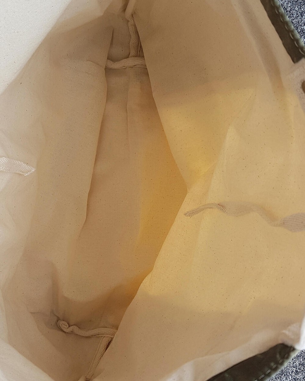 Tassen & Zakken BAGS BY JASSZ Kiyomi Contrast Satin Shopper voor bedrukking &amp; borduring