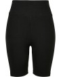 Broeken BUILD YOUR BRAND Ladies´ High Waist Cycle Shorts voor bedrukking &amp; borduring
