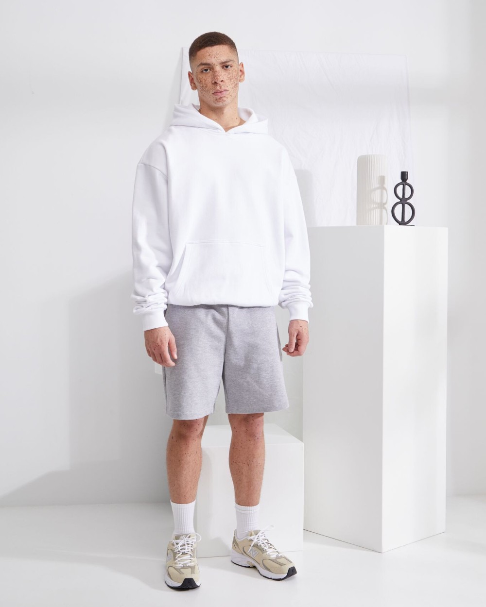 Broeken BUILD YOUR BRAND ULTRA HEAVY SWEATSHORTS voor bedrukking &amp; borduring