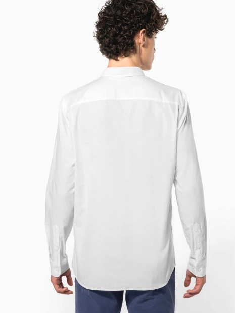 Chemises à personnaliser KARIBAN Chemise oxford manches longues homme 