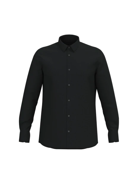 KARIBAN Chemise oxford manches longues homme /api/colors/b9fdad4a-5e94-45cb-8c03-c08b349b28c3 personnalisable