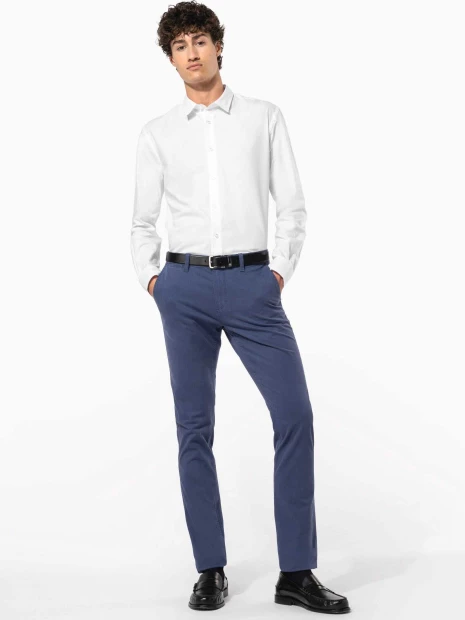 Chemises à personnaliser KARIBAN Chemise oxford manches longues homme 