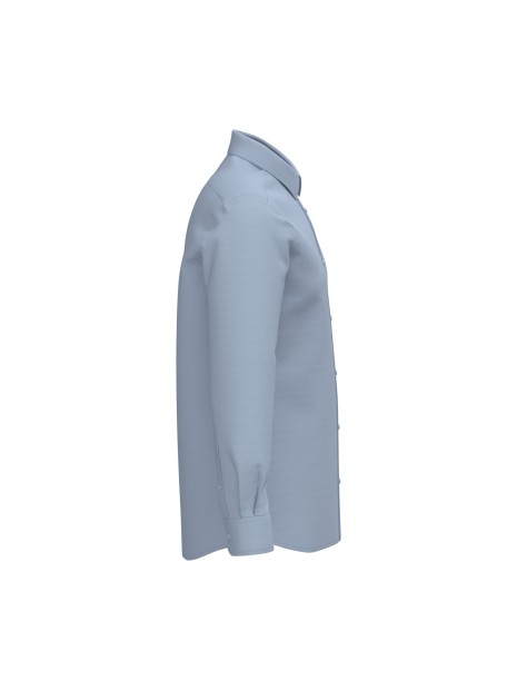 KARIBAN Chemise oxford manches longues homme /api/colors/47da2a7d-af26-4e06-98f3-390f4bc89c64 personnalisable