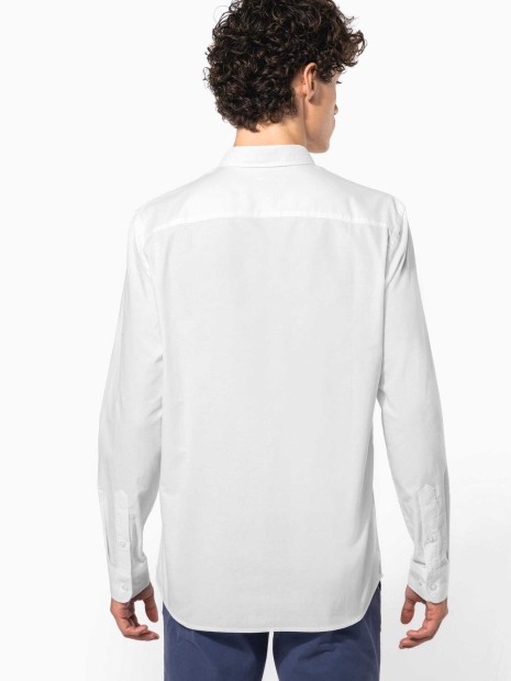 Chemises à personnaliser KARIBAN Chemise oxford manches longues homme 