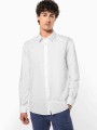 Chemises à personnaliser KARIBAN Chemise oxford manches longues homme 