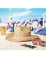 Casquettes personnalisable 4DO Chapeau de cow-boy en paille