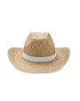 Petjes 4DO Cowboyhoed van stro voor bedrukking &amp; borduring