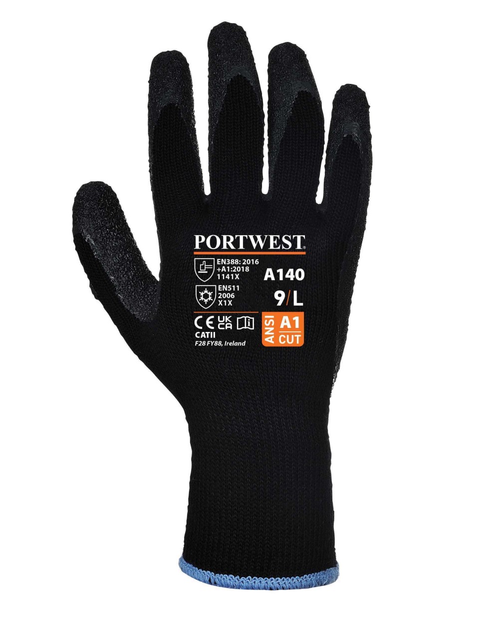 Mutsen PORTWEST Thermal grip glove (A140) voor bedrukking &amp; borduring