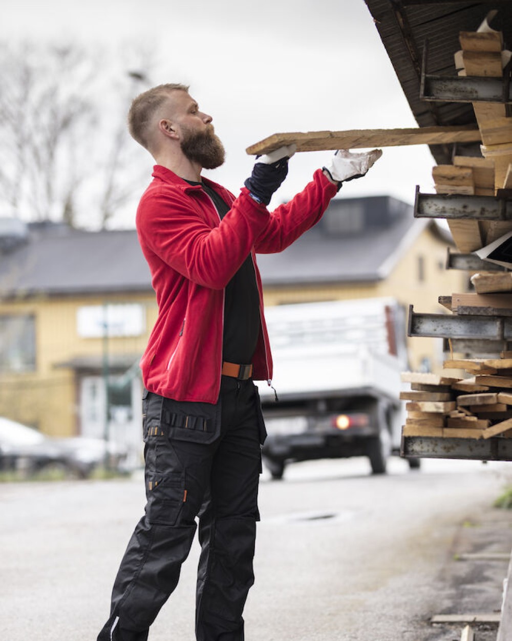 Laines polaires personnalisable JOBMAN 5901 Veste en micropolaire