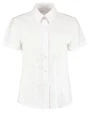 Chemises personnalisable KUSTOM KIT Women's Tailored Fit Workwear Oxford Shirt SSL