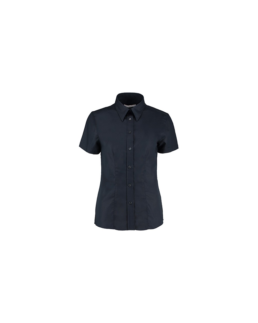 Hemden KUSTOM KIT Women's Tailored Fit Workwear Oxford Shirt SSL voor bedrukking &amp; borduring