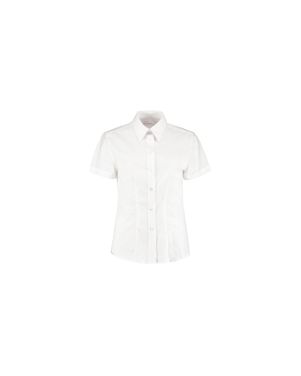 KUSTOM KIT Women's Tailored Fit Workwear Oxford Shirt SSL Hemden personalisierbar
