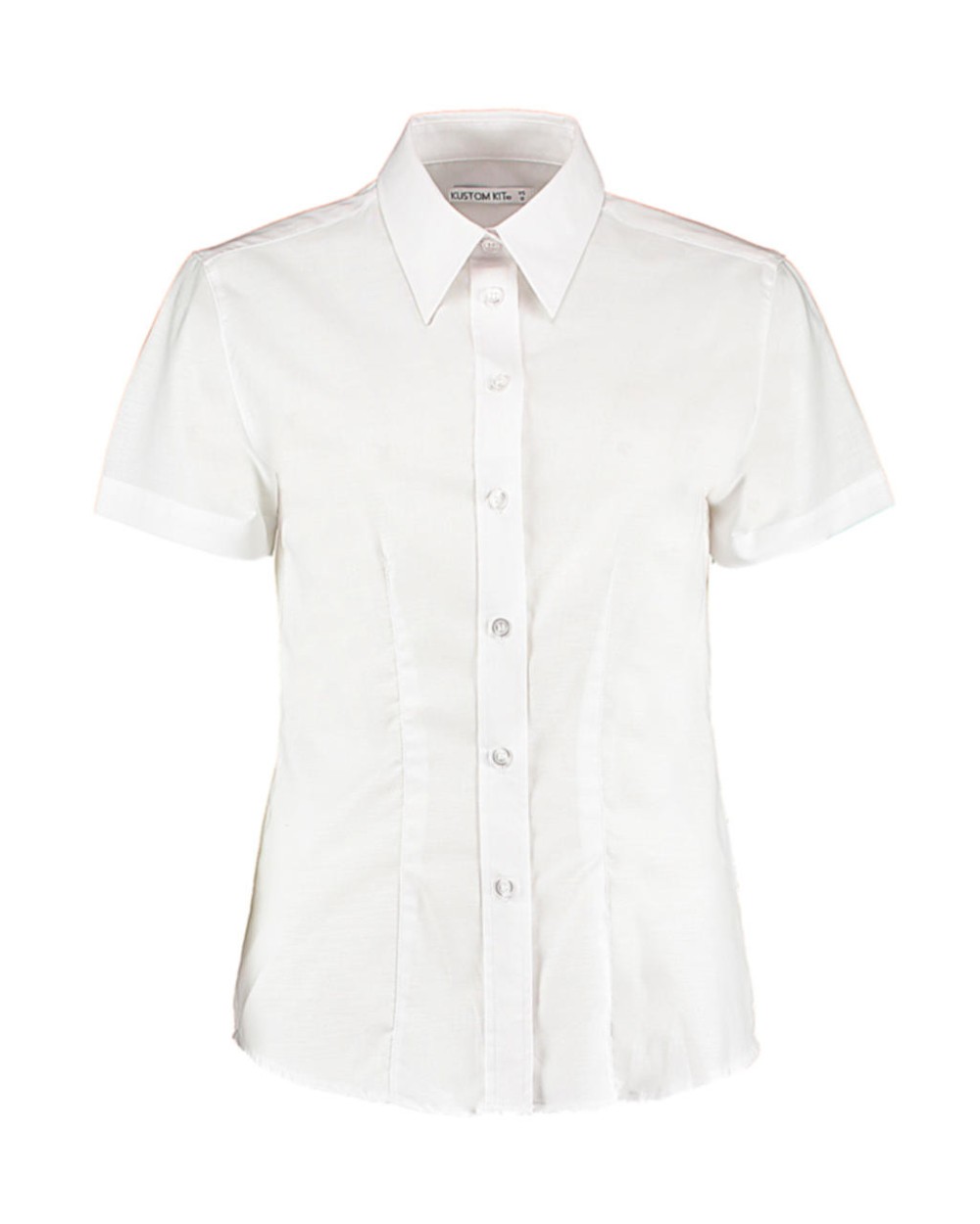 Chemises personnalisable KUSTOM KIT Women's Tailored Fit Workwear Oxford Shirt SSL