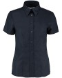 Chemises personnalisable KUSTOM KIT Women's Tailored Fit Workwear Oxford Shirt SSL