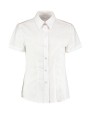 Chemises personnalisable KUSTOM KIT Women's Tailored Fit Workwear Oxford Shirt SSL
