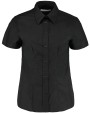 Chemises personnalisable KUSTOM KIT Women's Tailored Fit Workwear Oxford Shirt SSL